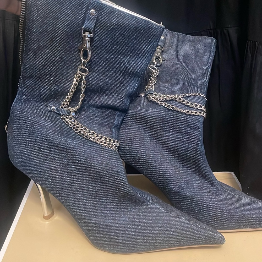 Paprika denim shoes